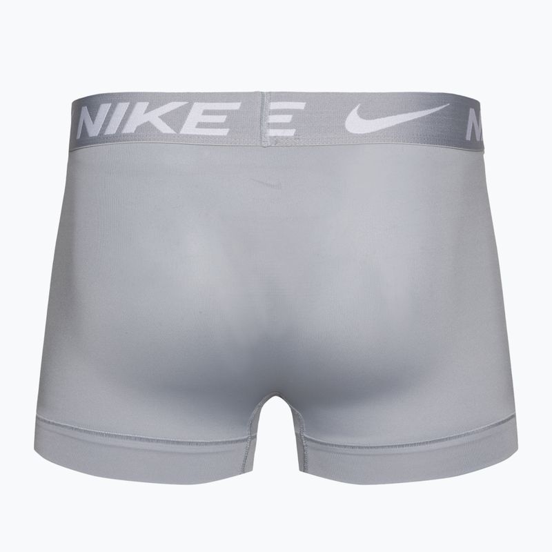 Pánské boxerky Nike Dri-Fit Essential Micro Trunk 3 páry šedá/světlá/oranžová 5