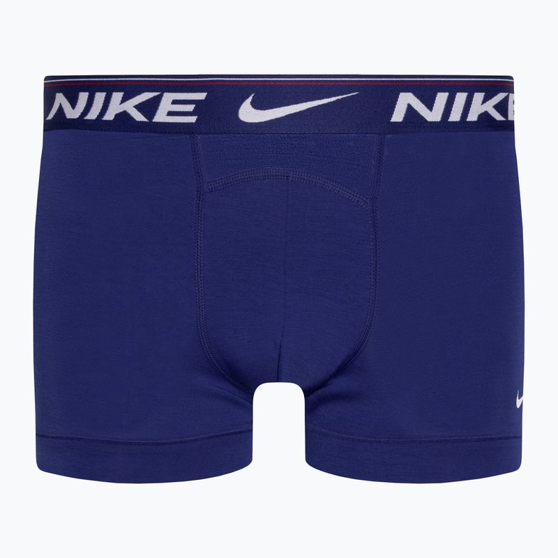 Pánské boxerky Nike Dri-FIT Ultra Comfort Trunk, 3 páry, red/deep royal/black 7