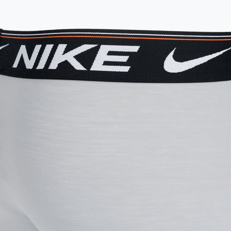 Pánské boxerky Nike Dri-FIT Ultra Comfort Trunk 3 páry šedá/oranžová 6