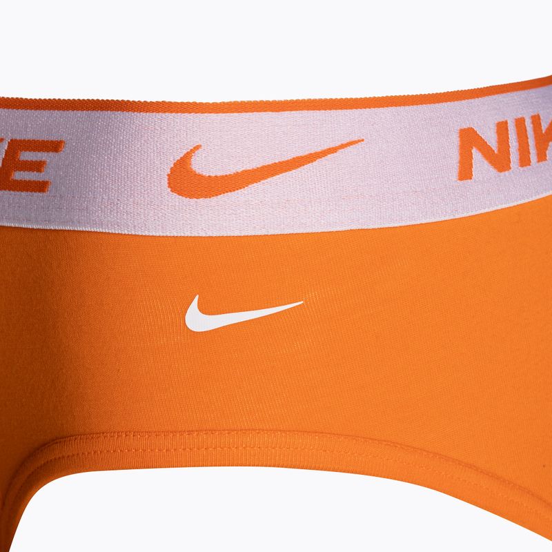 Pánské bavlněné elastické slipy Nike Everyday 3 páry modrá/červená/oranžová 7