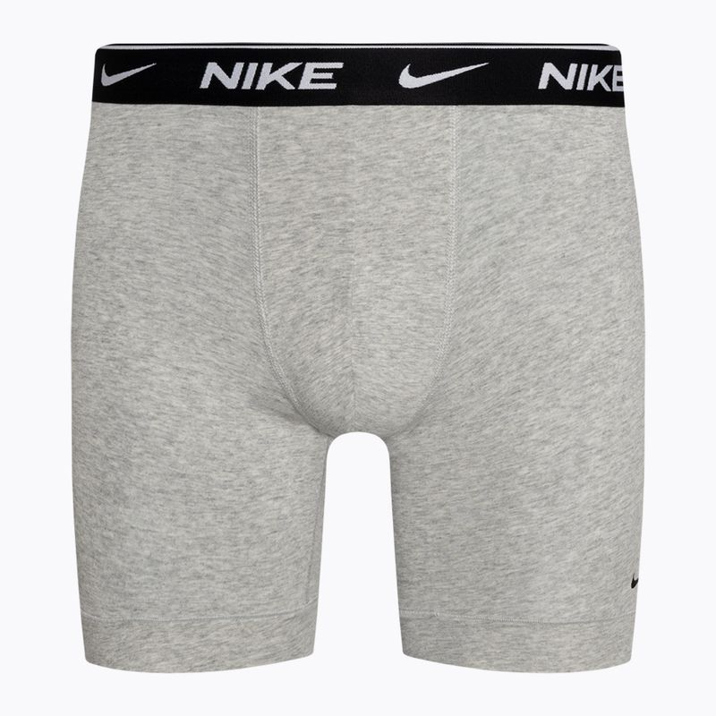 Pánské boxerky Nike Everyday Cotton Stretch Boxer Brief 3 páry pear/heather grey/black 3