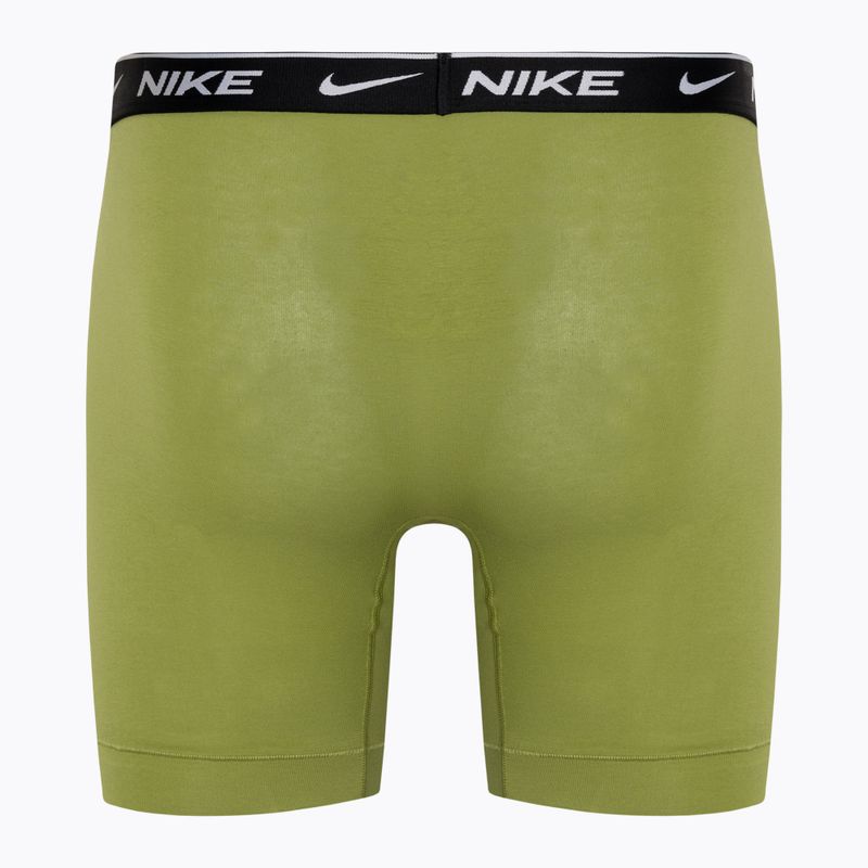 Pánské boxerky Nike Everyday Cotton Stretch Boxer Brief 3 páry pear/heather grey/black 5