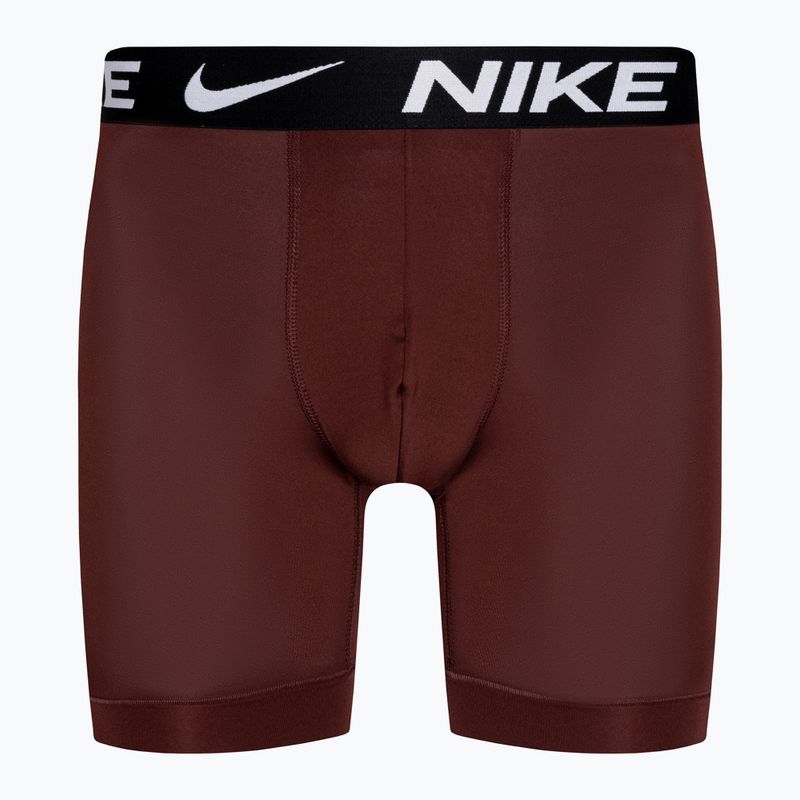 Pánské boxerky Nike Dri-Fit Essential Micro Boxer Brief 3 páry grey / blue / dark red 2