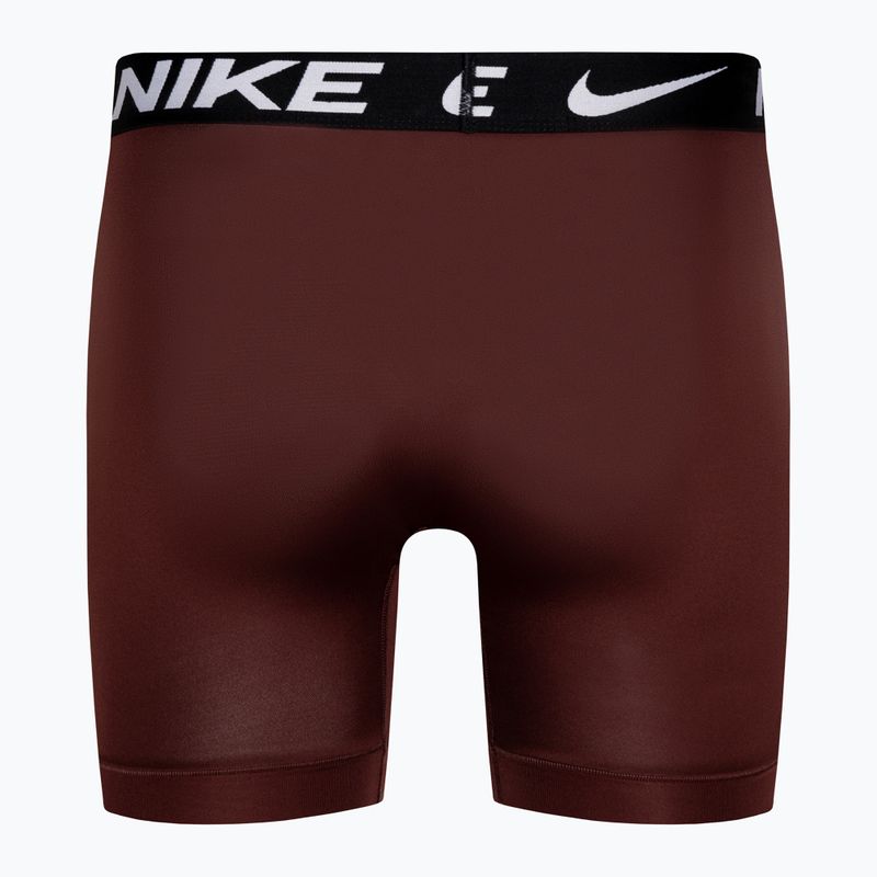 Pánské boxerky Nike Dri-Fit Essential Micro Boxer Brief 3 páry grey / blue / dark red 3