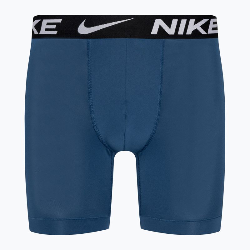 Pánské boxerky Nike Dri-Fit Essential Micro Boxer Brief 3 páry grey / blue / dark red 7
