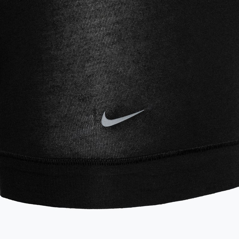 Pánské boxerky Nike Everyday Cotton Stretch Trunk 3 páry šedá/oranžová/žlutá 7