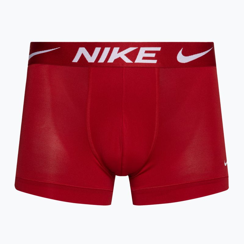 Pánské boxerky Nike Dri-Fit Essential Micro Trunk 3 páry černá/červená/modrá 2