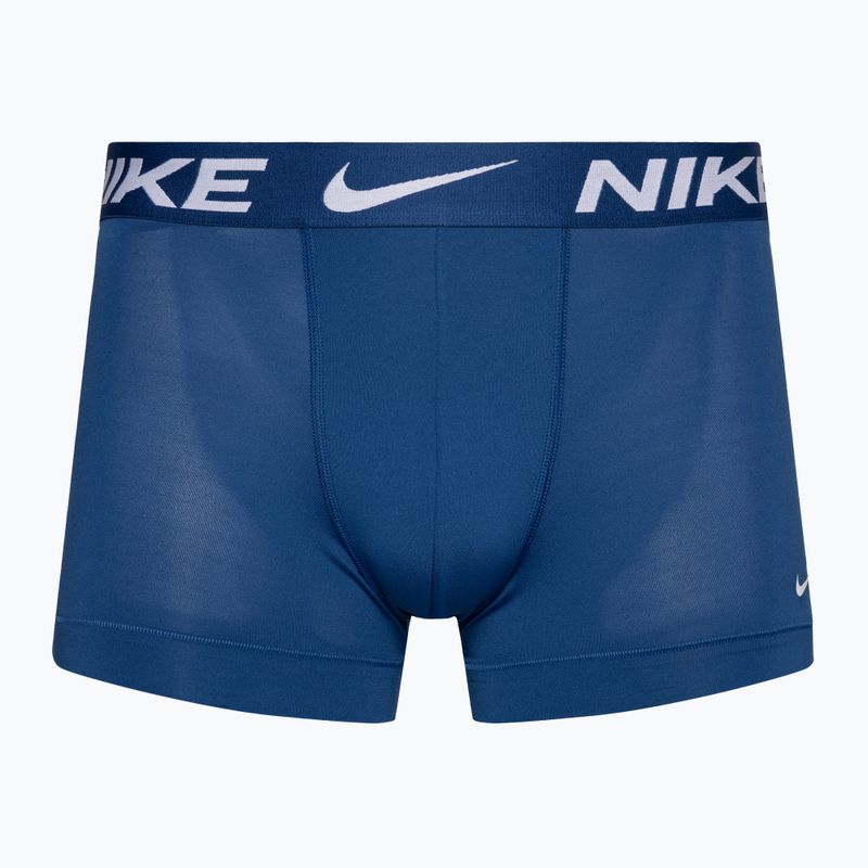 Pánské boxerky Nike Dri-Fit Essential Micro Trunk 3 páry černá/červená/modrá 3