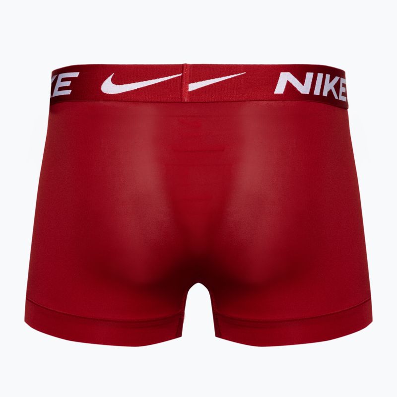 Pánské boxerky Nike Dri-Fit Essential Micro Trunk 3 páry černá/červená/modrá 5