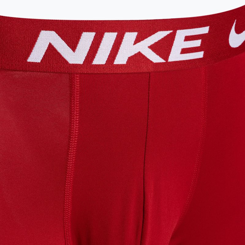 Pánské boxerky Nike Dri-Fit Essential Micro Trunk 3 páry černá/červená/modrá 6