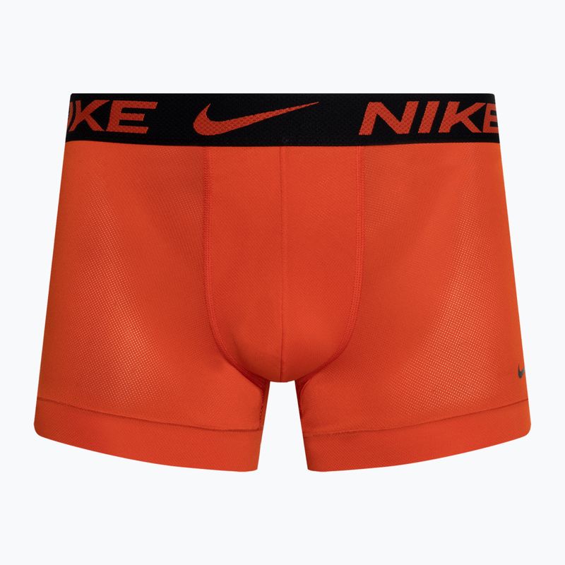 Pánské boxerky Nike Dri-FIT Cotton Trunk 3 páry picante red/laser fuchsia/black 2