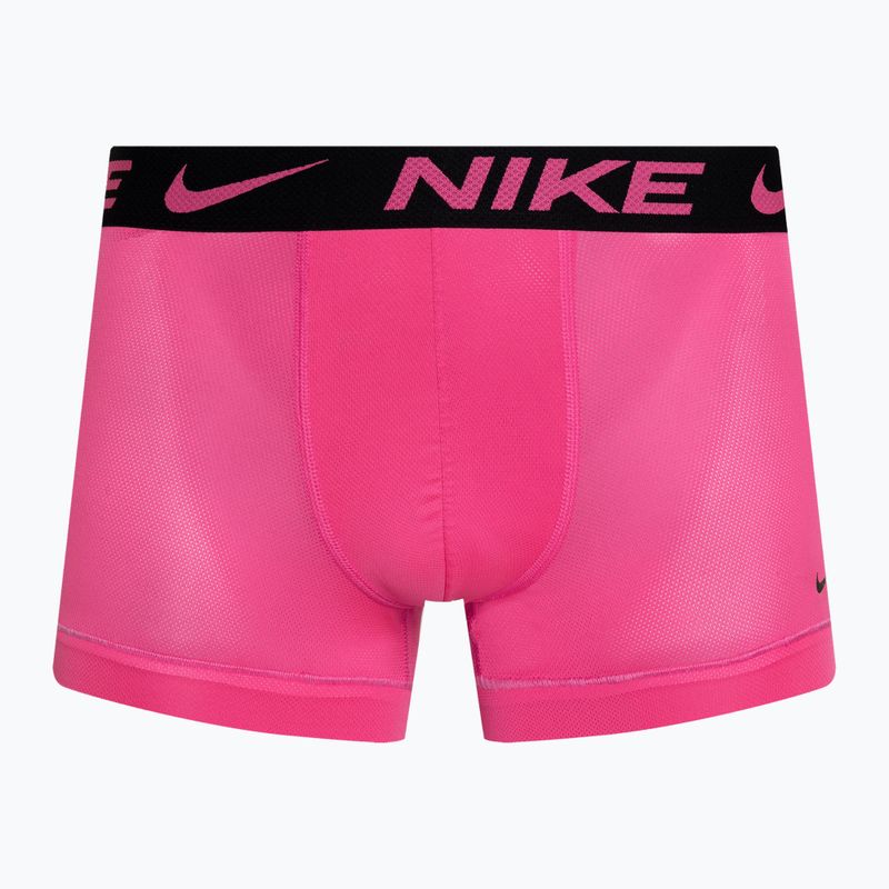 Pánské boxerky Nike Dri-FIT Cotton Trunk 3 páry picante red/laser fuchsia/black 4