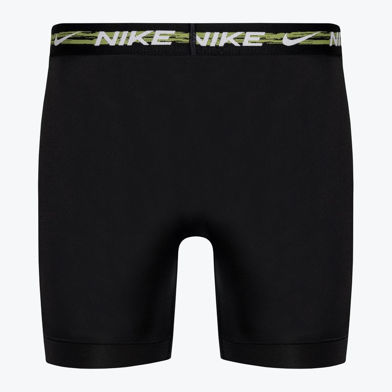 Pánské boxerky Nike Dri-FIT Ultra-Stretch Micro Brief 3 páry laser fuchsia / court blue/ black 2