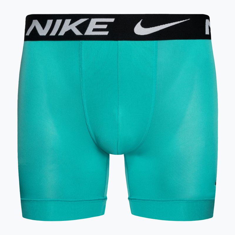 Pánské boxerky Nike Dri-Fit Essential Micro Boxer Brief 3 páry modrá/navy/tyrkysová 2