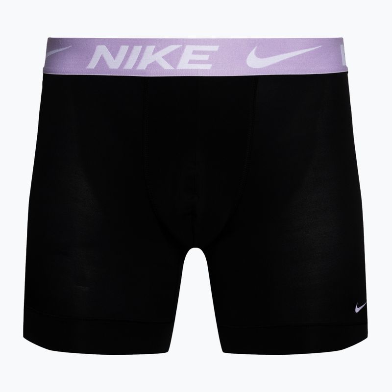 Pánské boxerky Nike Dri-Fit Essential Micro Boxer Brief 3 páry modrá.zelená/fialová 2