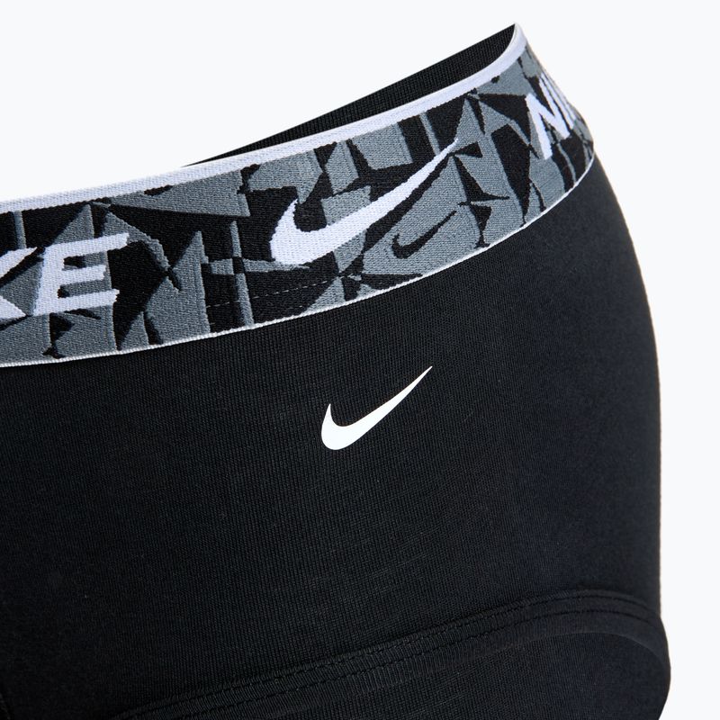 Pánské slipy Nike Everyday Cotton Stretch Brief 3 pary black/green/black 6