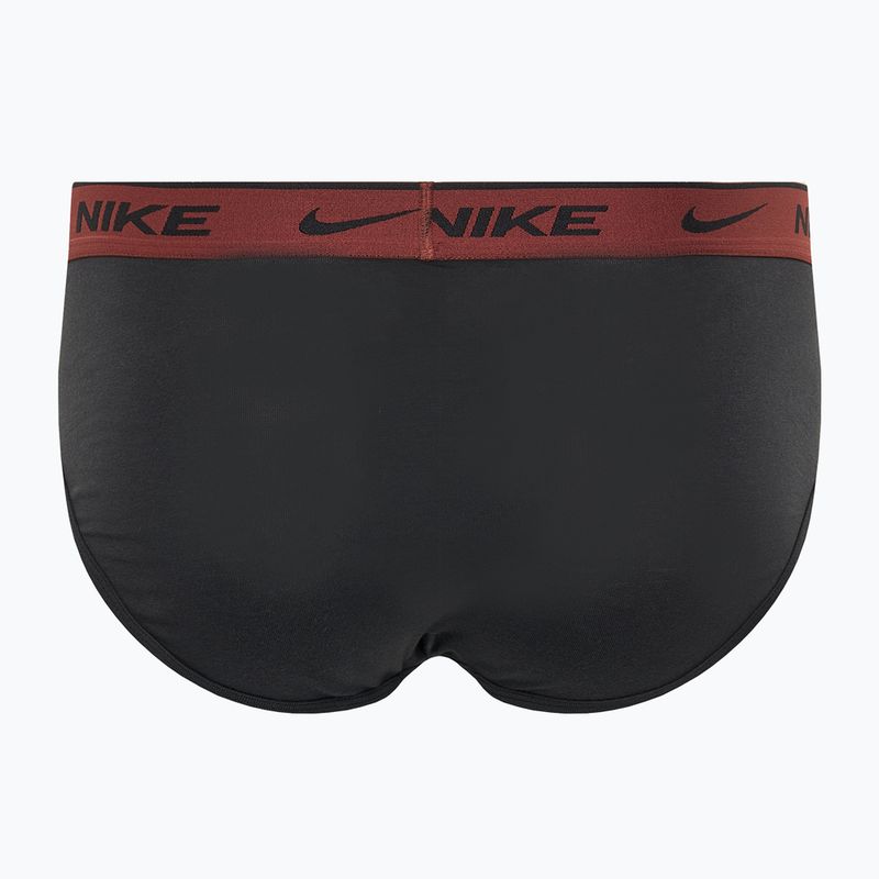 Pánské slipy Nike Everyday Cotton Stretch Brief 3 pary cyber black/heather grey/dark pony 3