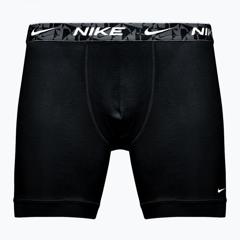 Pánské boxerky  Nike Everyday Cotton Stretch 3 páry green/black 4