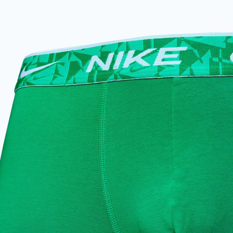 Pánské boxerky  Nike Everyday Cotton Stretch 3 páry green/black 6