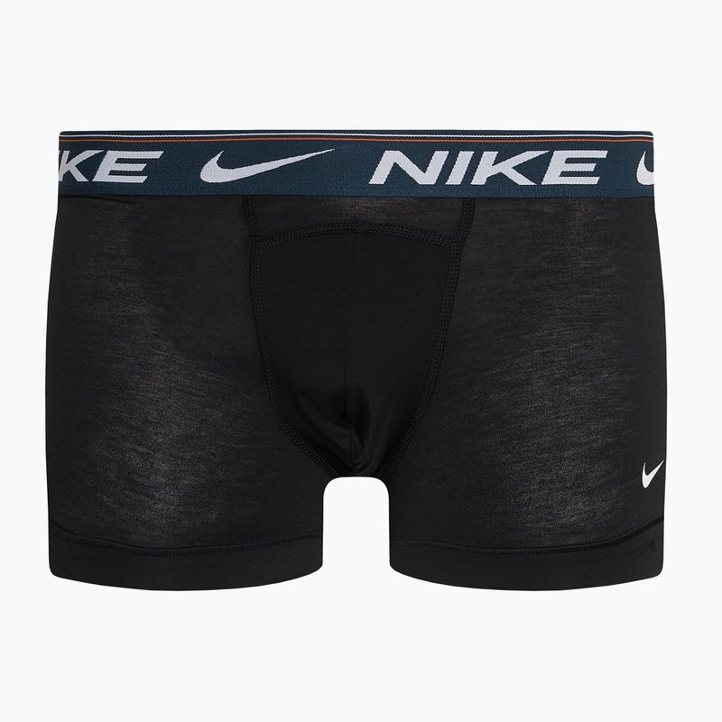 Pánské boxerky Nike Dri-FIT Ultra Comfort Trunk 3 páry black moon/dragon red/armory navy 6