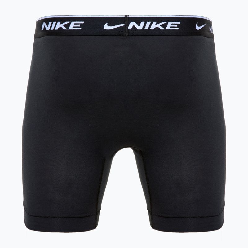 Pánské boxerky  Nike Everyday Cotton Stretch 3 páry black/gold/black 5