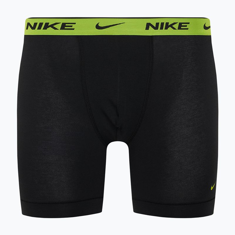 Pánské boxerky  Nike Everyday Cotton Stretch 3 páry cyber black/heather grey/dark pony 2