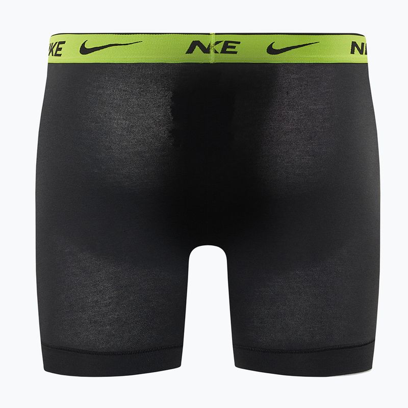 Pánské boxerky  Nike Everyday Cotton Stretch 3 páry cyber black/heather grey/dark pony 3