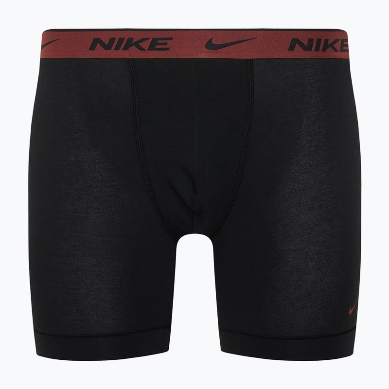 Pánské boxerky  Nike Everyday Cotton Stretch 3 páry cyber black/heather grey/dark pony 5