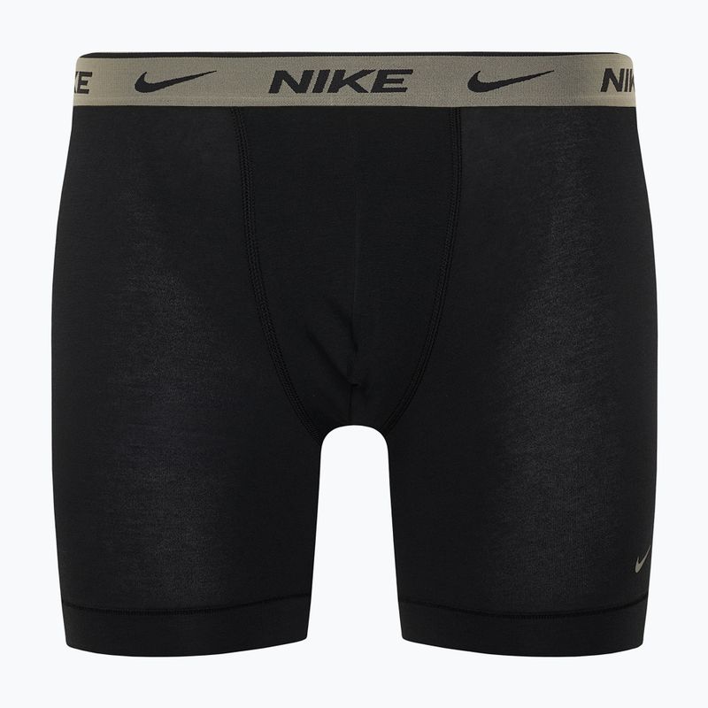 Pánské boxerky  Nike Everyday Cotton Stretch 3 páry cyber black/heather grey/dark pony 6