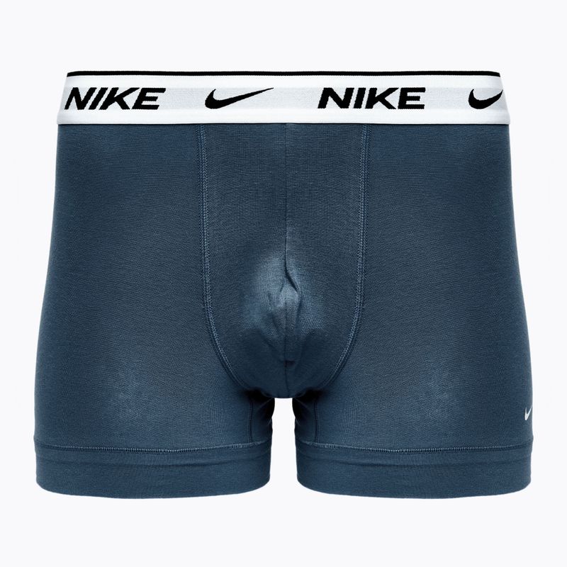 Pánské boxerky  Nike Everyday Cotton Stretch Trunk 3 páry dustycactus/black/arm navy 2