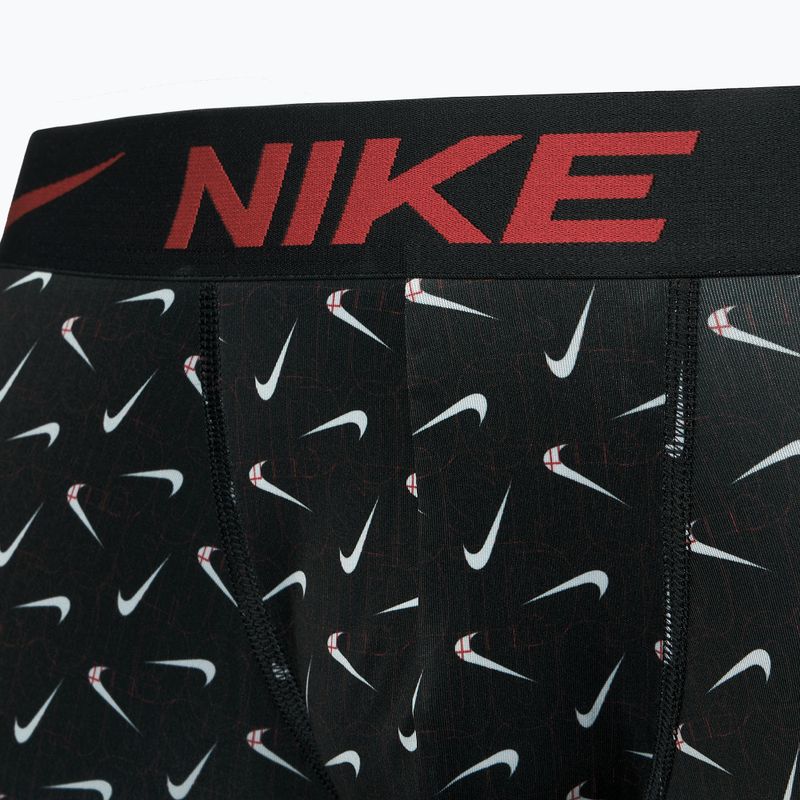 Pánské boxerky Nike Dri-Fit Essential 3 páry swoosh life print/uni red/black 10