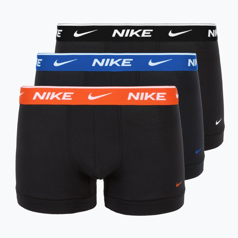 Pánské boxerky  Nike Everyday Cotton Stretch Trunk 3 páry  multicolor