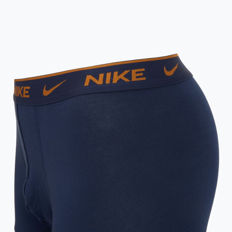 Pánské boxerky Nike Everyday Cotton Stretch Trunk 3 páry light crimson/midnight navy/black 6