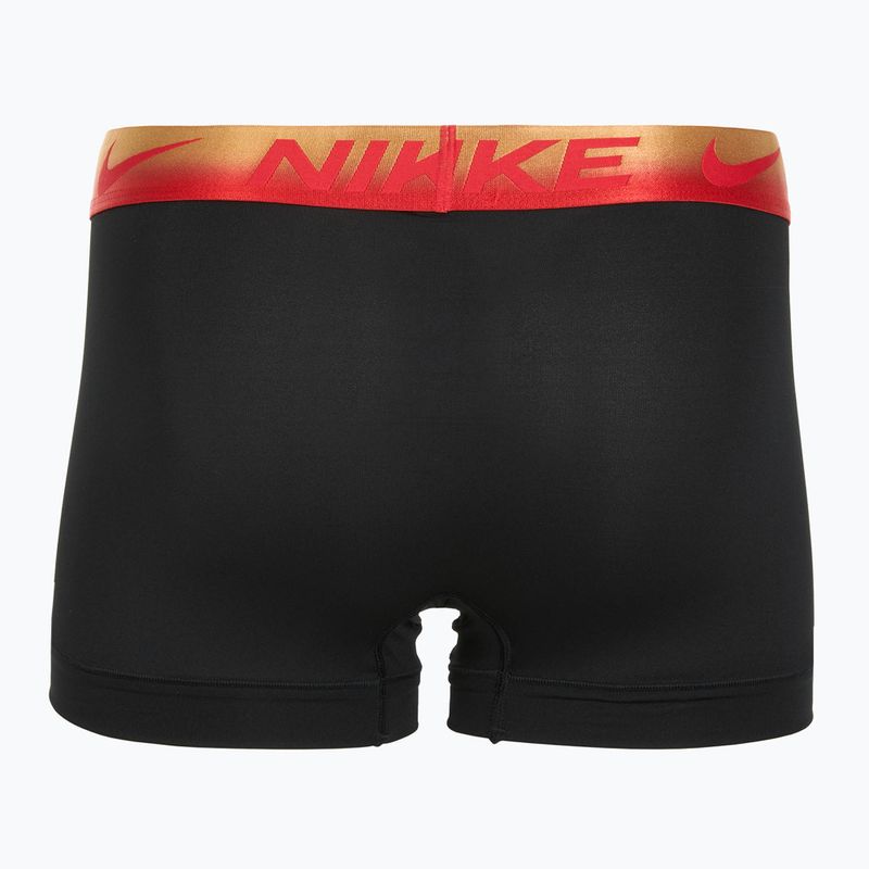 Pánské boxerky Nike Dri-Fit Essential Micro Trunk 3 páry blk/uni red/blk/uni red metallic gradient wb 5