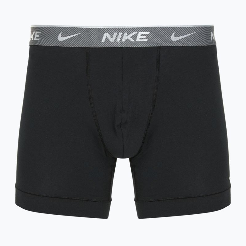 Pánské boxerky Nike Everyday Cotton Stretch 3 páry bi/iron grey/clear grey high shine textured wb 6
