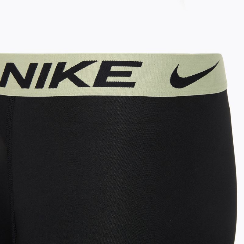 Pánské boxerky Nike Dri-Fit Essential Micro Boxer Brief 3 páry blk washed coral/olive aura/abrtract blue edge wb 6