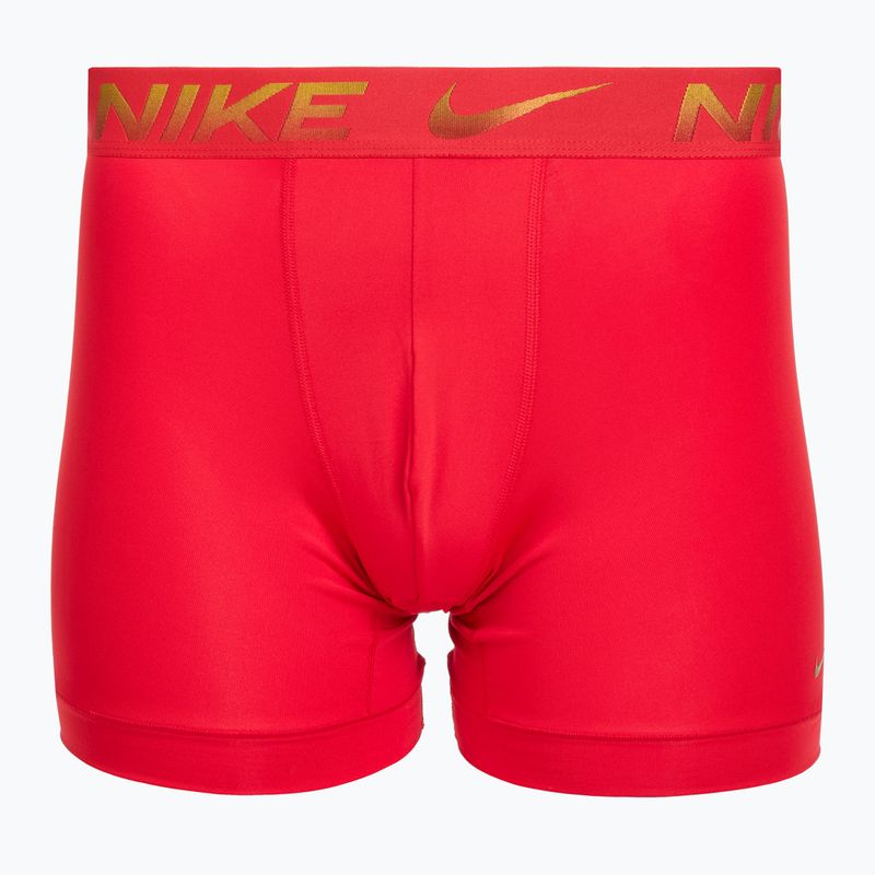 Pánské boxerky Nike Dri-Fit Essential Micro Boxer Brief 3 páry university red/black/black metallic grdient wb 2