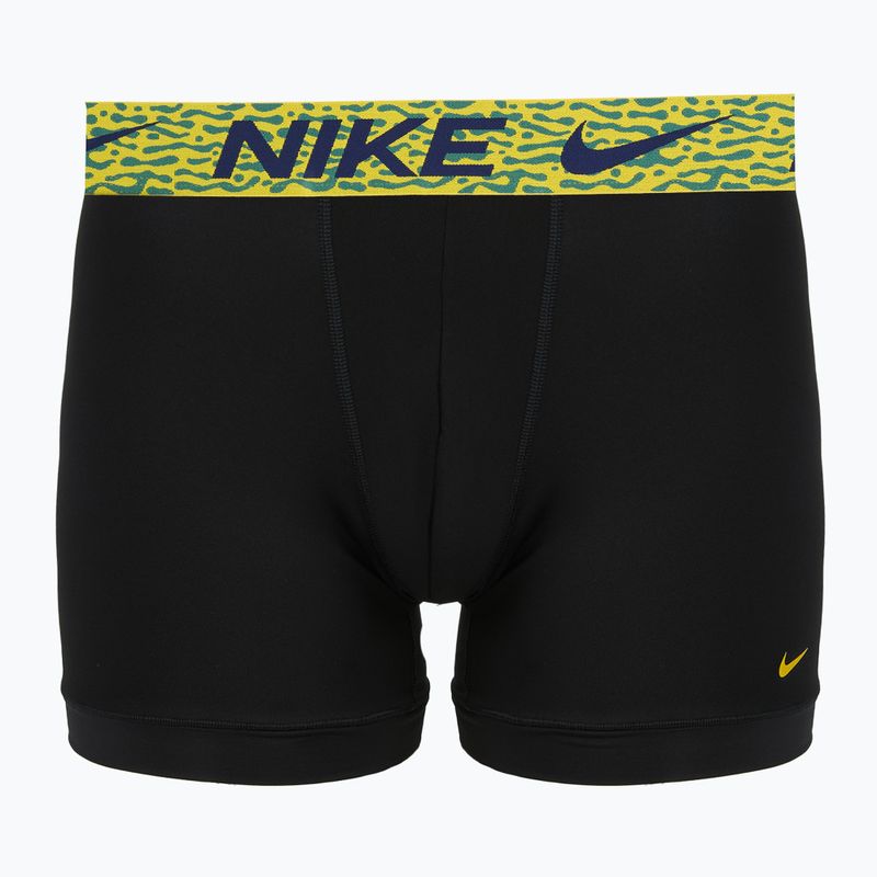 Pánské boxerky Nike Dri-Fit Essential Micro 3 pairs blklightcrimson/ brightcitron/evergreenaur 4