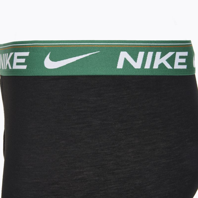 Pánské boxerky Nike Dri-FIT Ultra Comfort 3 páry black evrgreen aura/deep night/black waistband 6