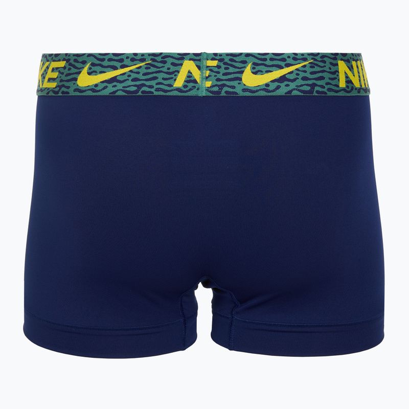 Pánské boxerky Nike Dri-Fit Essential Micro Trunk 3 páry blu void/lgh crim/brht citron/evergrn aura/abst wb 5