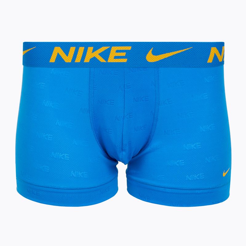 Pánské boxerky Nike Elite Breathe Trunk 3 páry photo blue/midnight navy/black 2