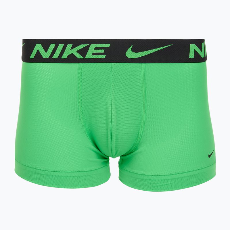 Pánské boxerky Nike Dri-FIT Cotton Trunk 3 páry deep night/university gold/green shock 2