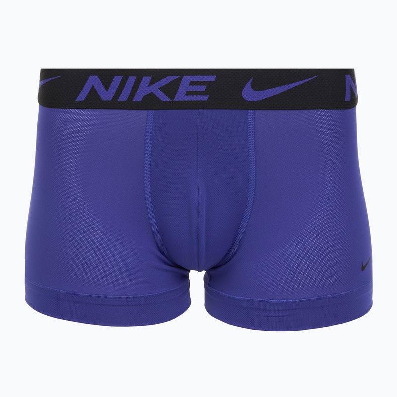 Pánské boxerky Nike Dri-FIT Cotton Trunk 3 páry deep night/university gold/green shock 3