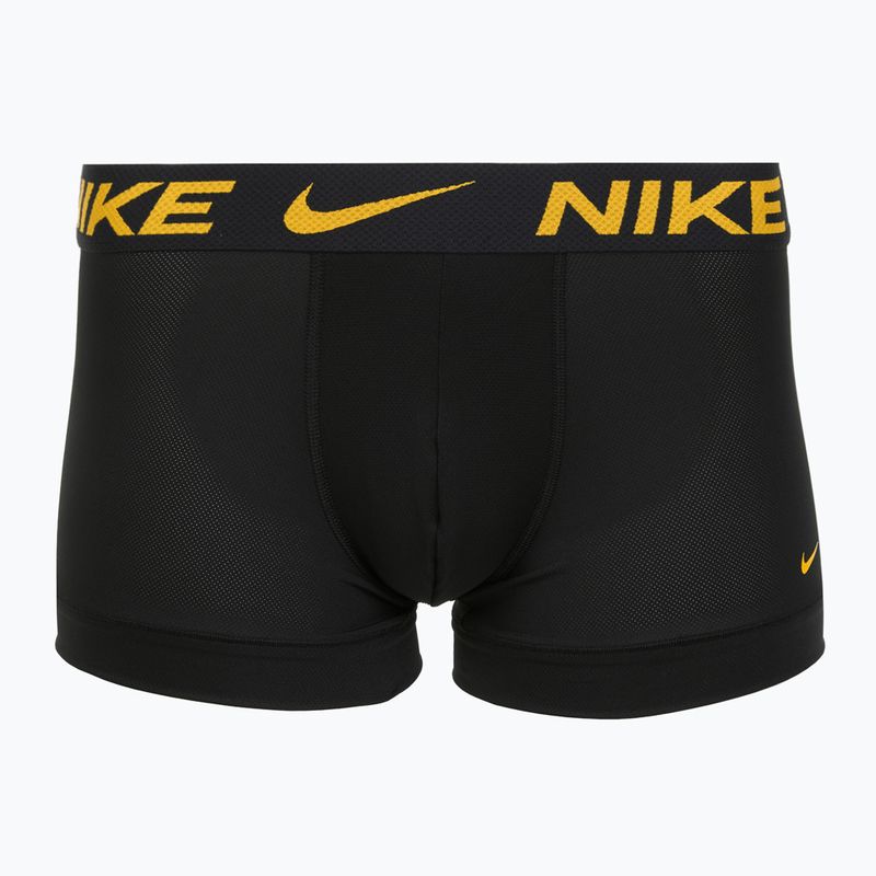 Pánské boxerky Nike Dri-FIT Cotton Trunk 3 páry deep night/university gold/green shock 4