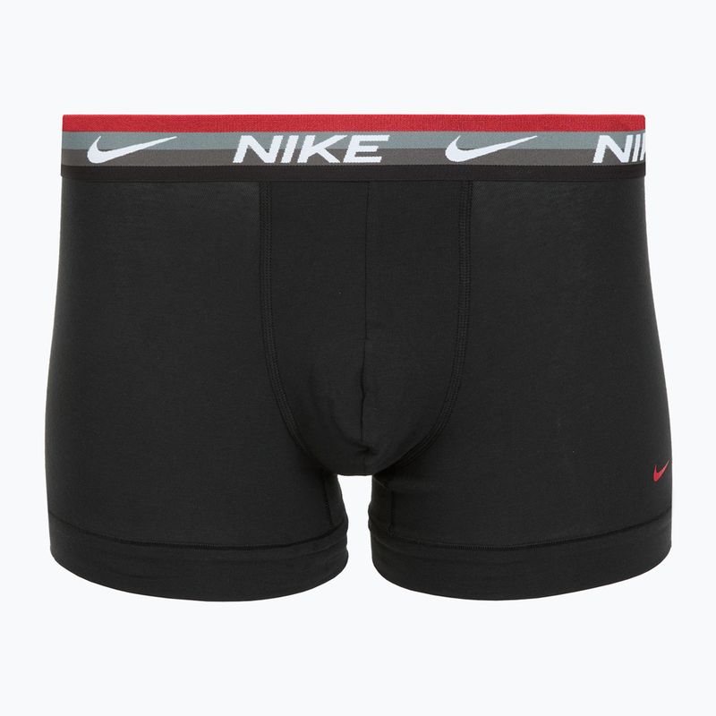 Pánské boxerky Nike Everyday Cotton Stretch Trunk 3 páry blk mt airmx wb/uni red/clear grey high shine wb 4