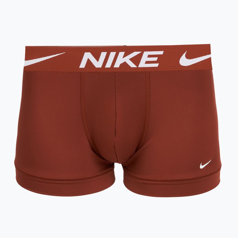 Pánské boxerky Nike Dri-Fit Essential 3 pairs black nike print/mars stone/deep night 4