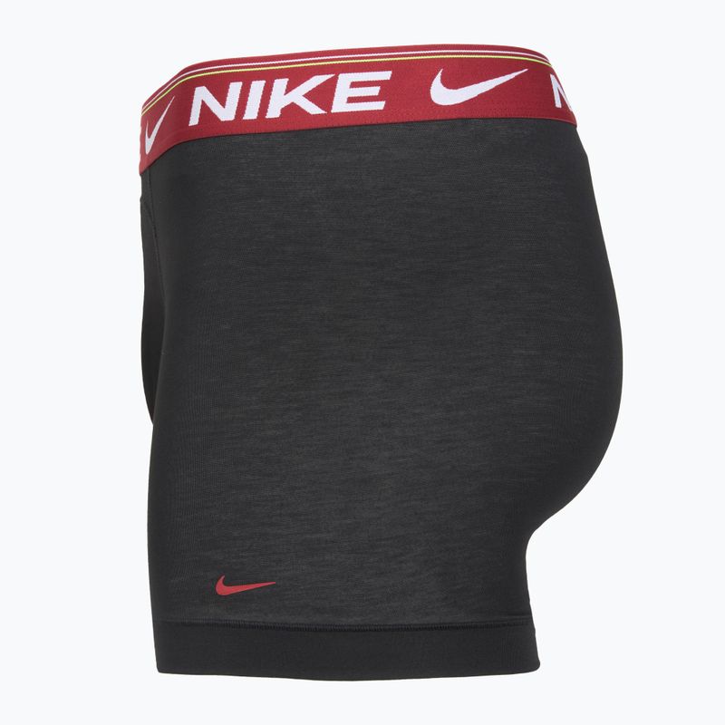 Pánské boxerky Nike Dri-FIT Ultra Comfort 3 pairs black/team crimson/dark raisin/black 4