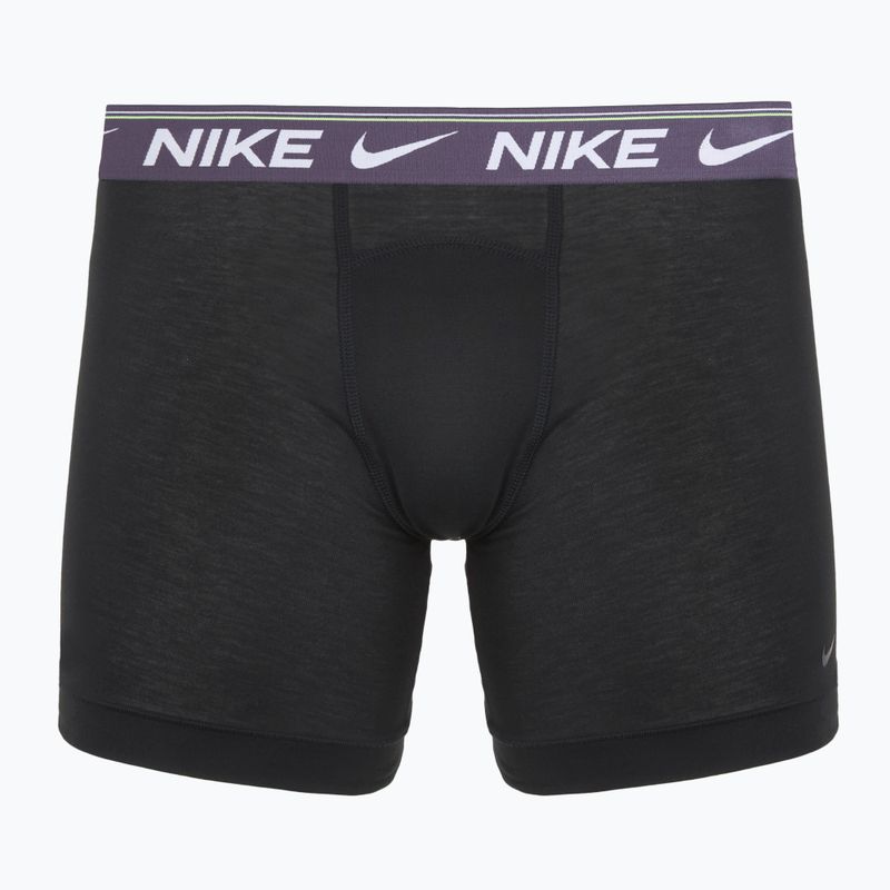 Pánské boxerky Nike Dri-FIT Ultra Comfort 3 pairs black/team crimson/dark raisin/black 6