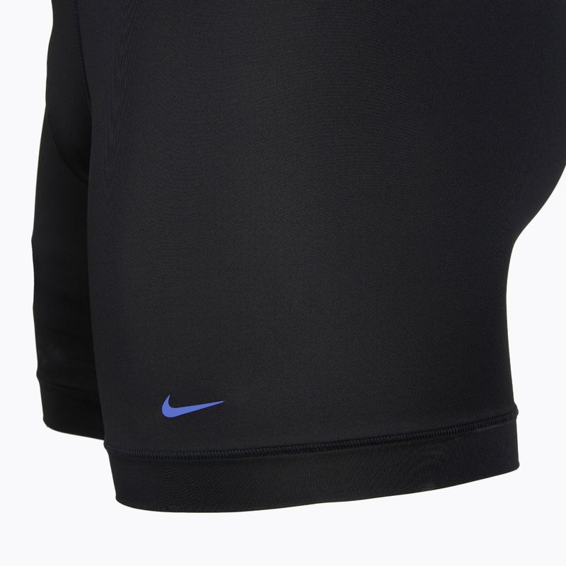 Pánské boxerky Nike Essential Micro 3 pairs black/sapphire/wolf grey/team crimson 4