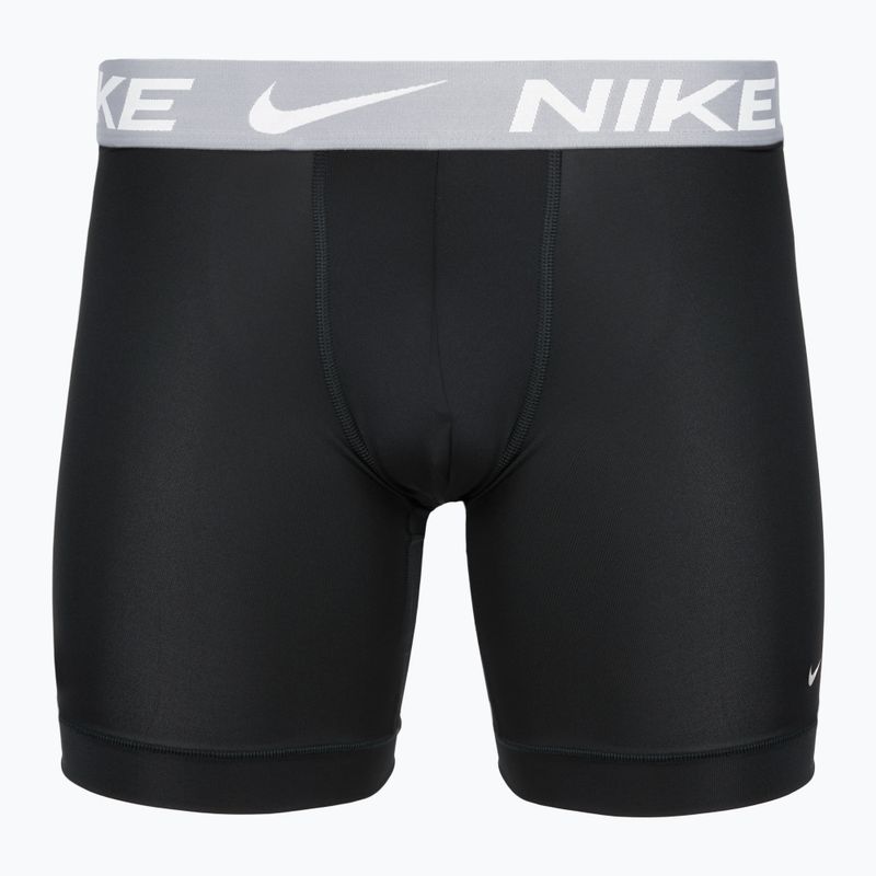 Pánské boxerky Nike Essential Micro 3 pairs black/sapphire/wolf grey/team crimson 5